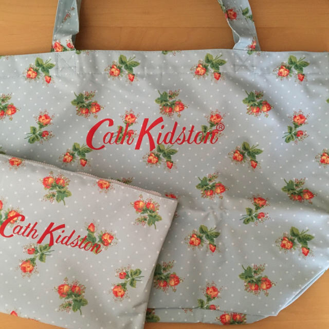 Cath Kidston(キャスキッドソン)のCath Kidston ポーチ付きトートバッグ レディースのバッグ(トートバッグ)の商品写真