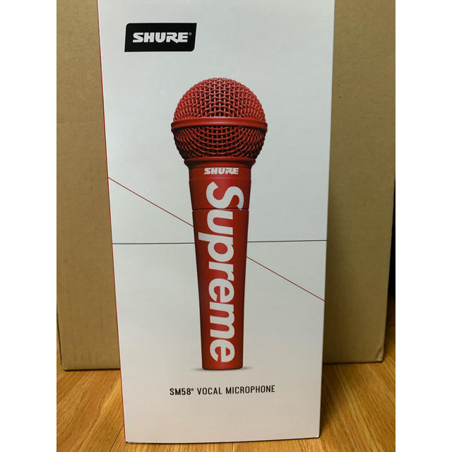 Supreme(シュプリーム)のSupreme®️shure sm58®️vocal microphone 楽器のレコーディング/PA機器(マイク)の商品写真