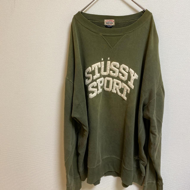 Stussy ビッグシルエット　スウェット　レア　ビンテージ　オーバーサイズ