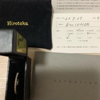 エストネーション(ESTNATION)のhirotakaピアス(ピアス)