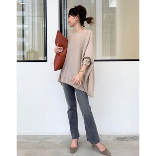 アパルトモンドゥーズィエムクラス(L'Appartement DEUXIEME CLASSE)の 【3×1/スリーバイワン】Cropped Flare Denim(デニム/ジーンズ)