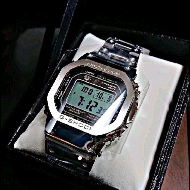 メンズG-SHOCK GMW-B5000D-1JF フルメタル シルバー