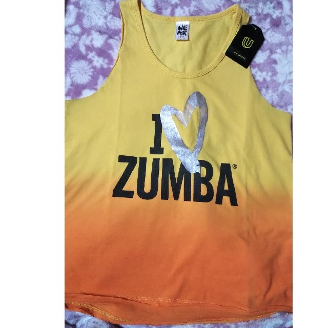 Zumba(ズンバ)のZUMBA未使用タンクトップ レディースのトップス(タンクトップ)の商品写真