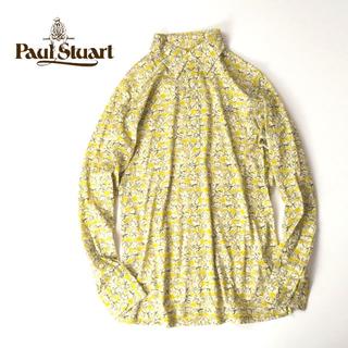 ポールスチュアート(Paul Stuart)のPaul Stuart ポールスチュアート　ワンポイント胸刺繍◎花柄シャツ(シャツ)