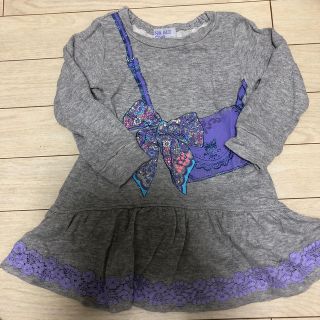 アナスイミニ(ANNA SUI mini)のアナスイミニだまし絵ワンピース(ワンピース)