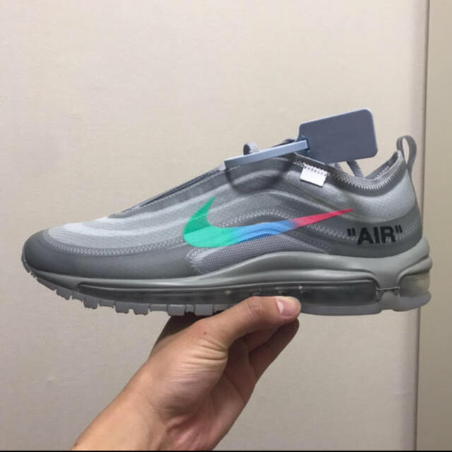 スニーカーNIKE airmax97 off-white menta 27.5