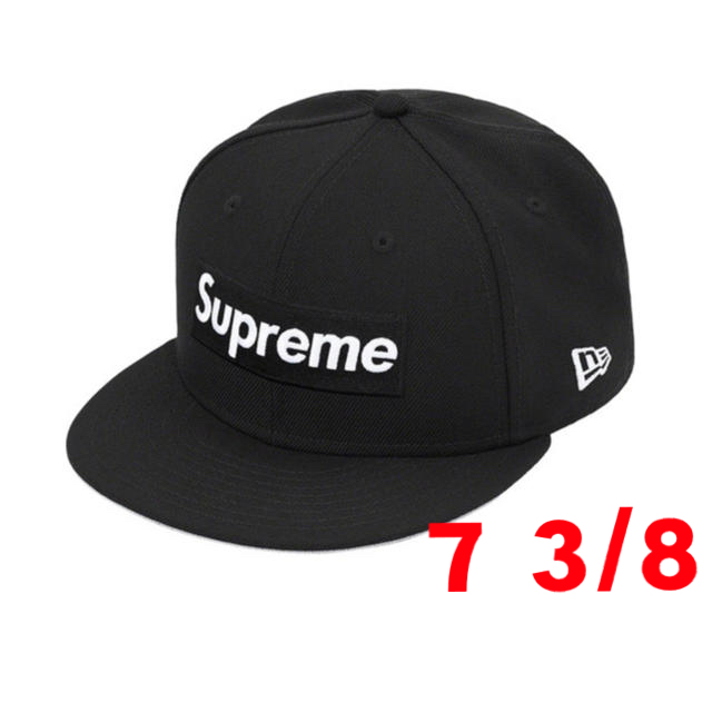 World Famous Box Logo New Era 7 3/8 黒