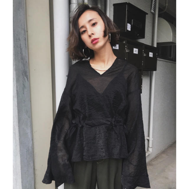 専用　アメリヴィンテージ　SHEER LOOSE BLOUSE