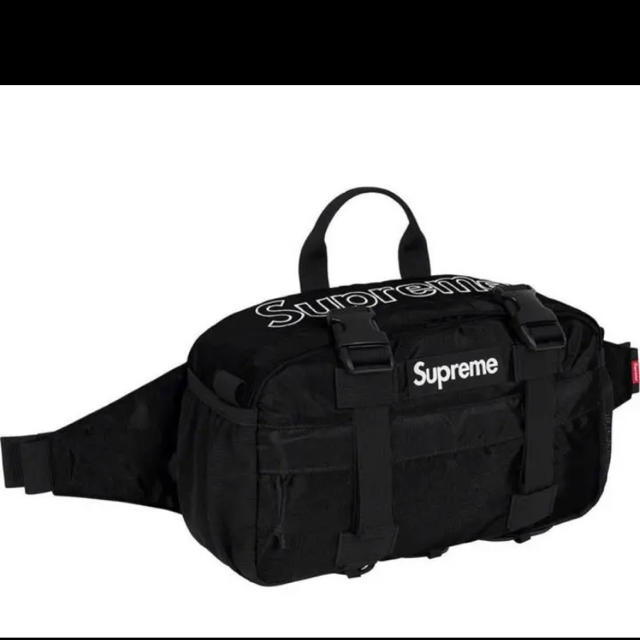 新品未使用 18aw Supreme Waist Bag BLACK