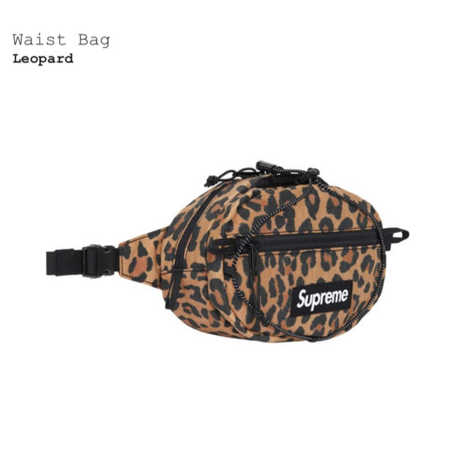 Supreme Waist Bag Leopard ヒョウ柄 20aw 新品