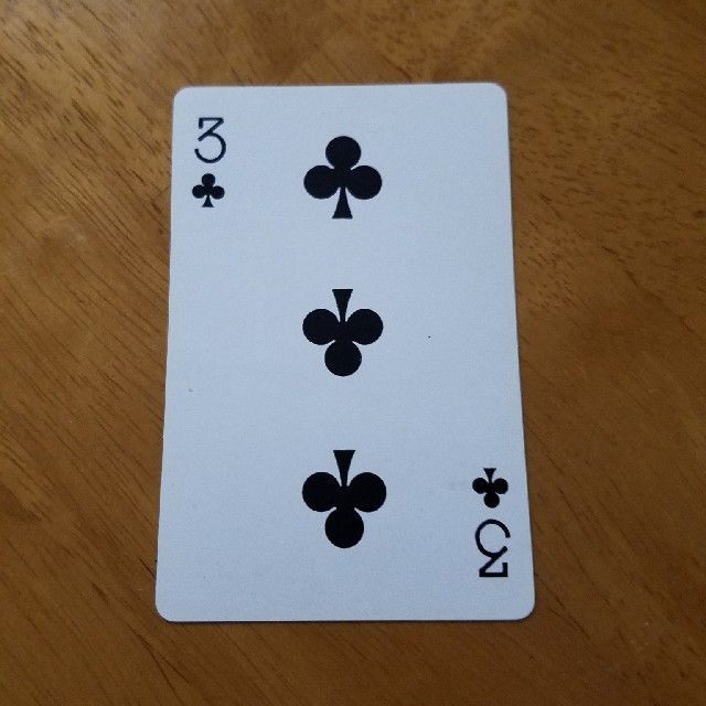 トランプ クローバーの3 エンタメ/ホビーのテーブルゲーム/ホビー(トランプ/UNO)の商品写真