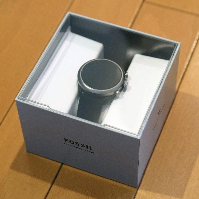 FOSSIL スポーツ スマート ウォッチ フォッシル FTW4019 黒