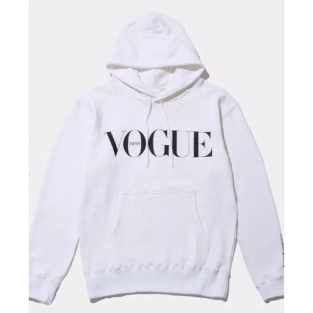 新品 白M VOGUE Fragment THE CONVENI HOODIE