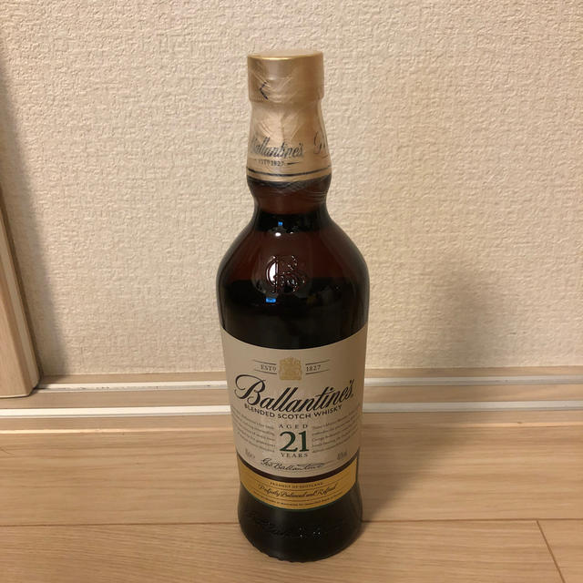 バランタイン21年 金キャップ レア 値下げ