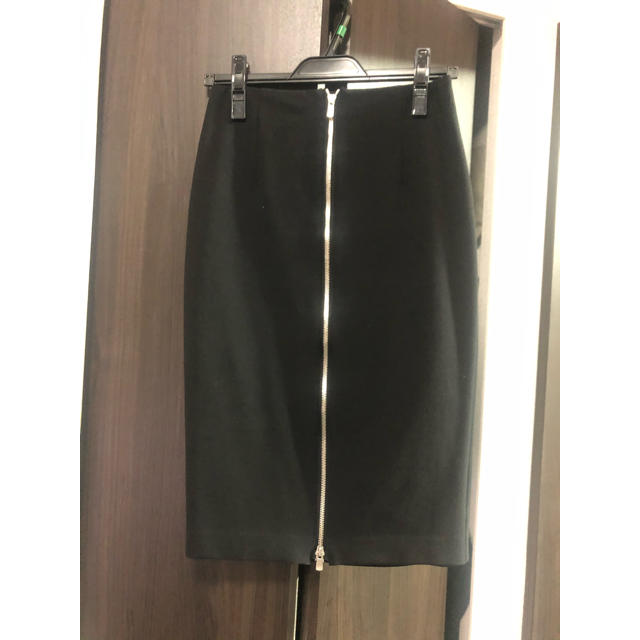 LE CIEL BLEU(ルシェルブルー)のルシェルブルー　ジップスカート　タイトスカート　美品 レディースのスカート(ひざ丈スカート)の商品写真