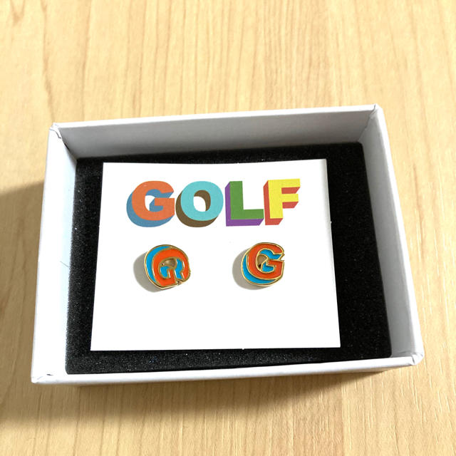 GOLF WANG ピアス 3D G EARRINGS