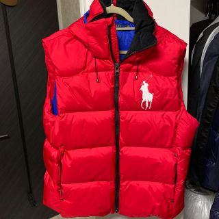 憧れ 【USA限定】【美品】サイズS ポロ ラルフローレン レッド 赤 運営する公式通販サイト ポロ・ラルフローレン 赤 ダウンベスト ダウンベスト