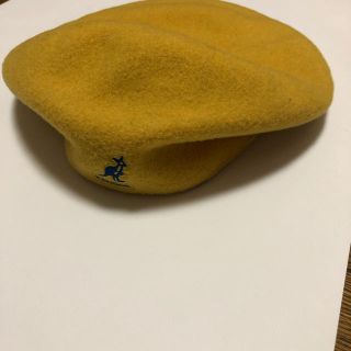 カンゴール(KANGOL)のKANGOL  カンゴール　ハンチング　マスタード　イエロー(ハンチング/ベレー帽)