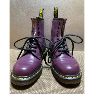 ドクターマーチン(Dr.Martens)の【大幅値下げ！！】ドクターマーチン 8ホール ブーツ パープル(ブーツ)