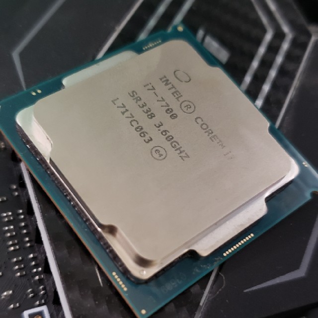 Intel i7 7700作動品