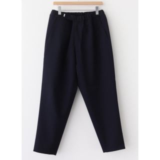 コモリ(COMOLI)のGraphpaper SELVAGE WOOL CHEF PANTS NAVY(スラックス)