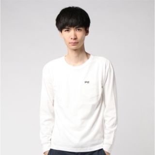 ショット(schott)のSchott LONGSLEEVE POCKET Tシャツ(Tシャツ/カットソー(七分/長袖))