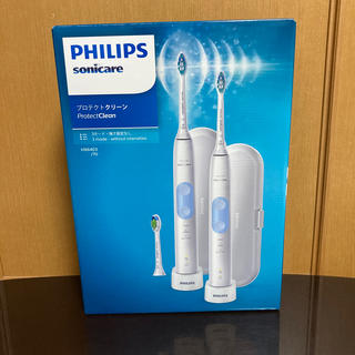 フィリップス(PHILIPS)のフィリップス ソニッケアー 電動歯ブラシ HX6403/70 2本セット(電動歯ブラシ)