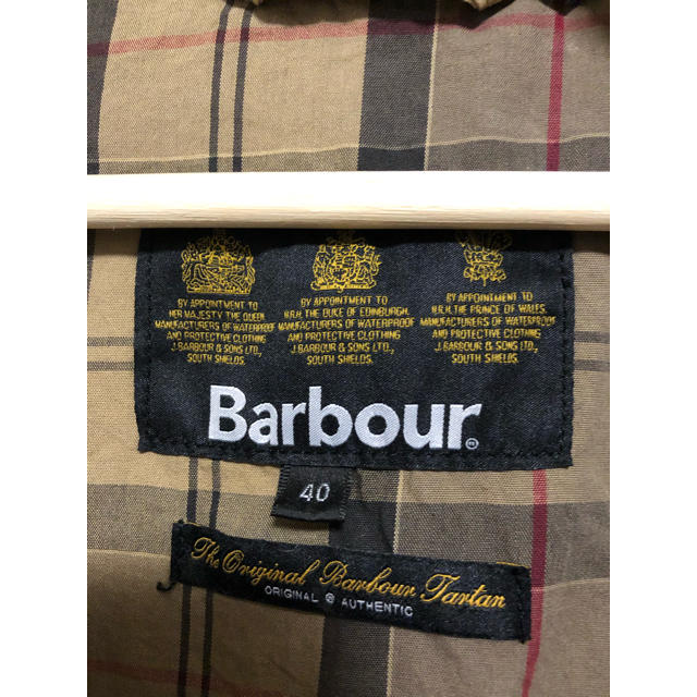 Barbour バブアー Border SL Overdyed / BEIGE