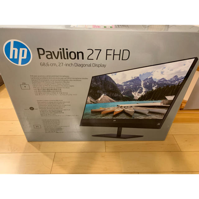 HP Pavilion 27 FHD ディスプレイ　スピーカー内蔵