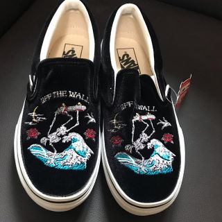 【新品】タグ付き　バンズVANS　スカジャン別珍ベロア　M