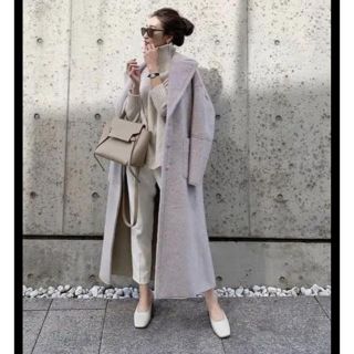 アメリヴィンテージ(Ameri VINTAGE)のアメリヴィンテージ  BLANKET LIKE FAKE MOUTON COAT(ロングコート)