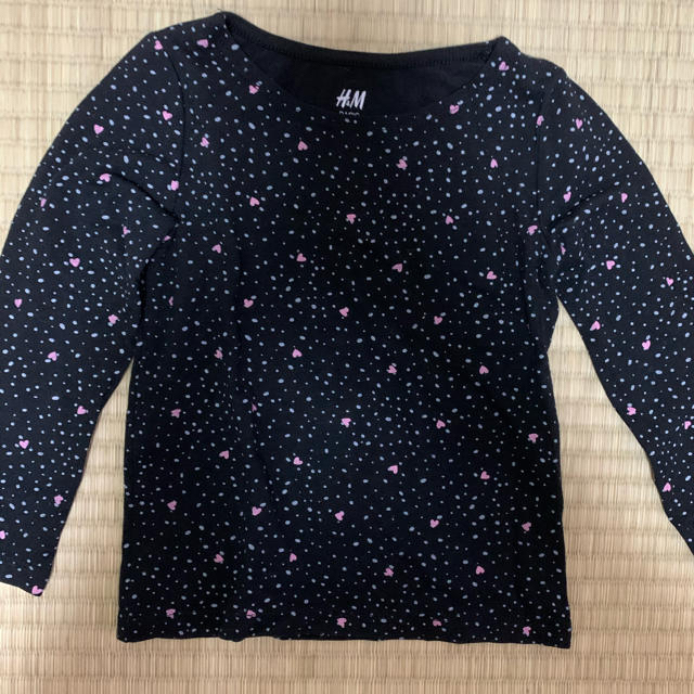 H&M(エイチアンドエム)のH&M 90cm 長袖 Tシャツ キッズ/ベビー/マタニティのキッズ服女の子用(90cm~)(Tシャツ/カットソー)の商品写真