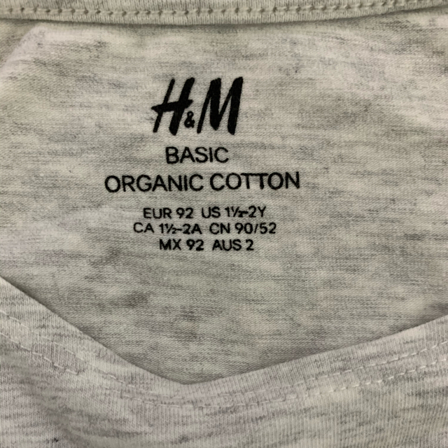 H&M(エイチアンドエム)のH&M 90cm 長袖 Tシャツ キッズ/ベビー/マタニティのキッズ服女の子用(90cm~)(Tシャツ/カットソー)の商品写真