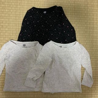 エイチアンドエム(H&M)のH&M 90cm 長袖 Tシャツ(Tシャツ/カットソー)