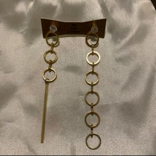 【美品】アシンメトリーピアス(ピアス)