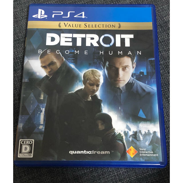 PlayStation4(プレイステーション4)のDetroit： Become Human デトロイト　ビカムヒューマン エンタメ/ホビーのゲームソフト/ゲーム機本体(家庭用ゲームソフト)の商品写真