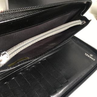 CHANEL - 美品✨CHANEL メイクパレット ラウンドファスナー 長財布の