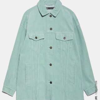 ザラ(ZARA)のZARA コーデュロイジャケット (ブルゾン)