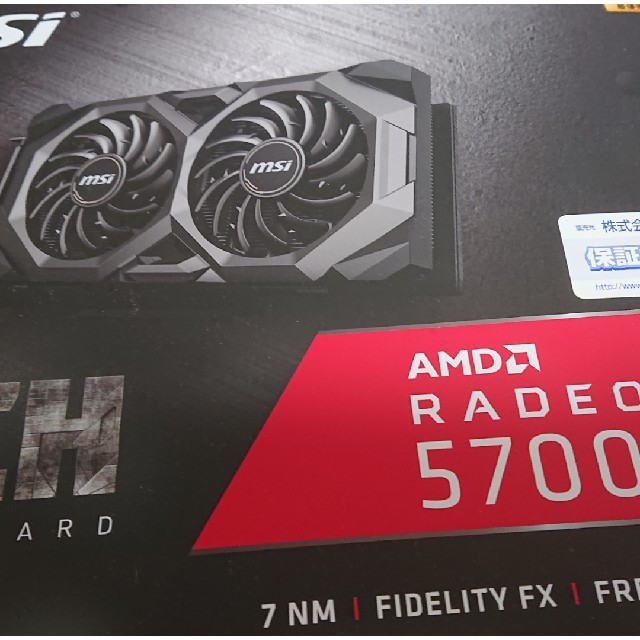 Radeon RX 5700 XT MECH OC 新品未開封