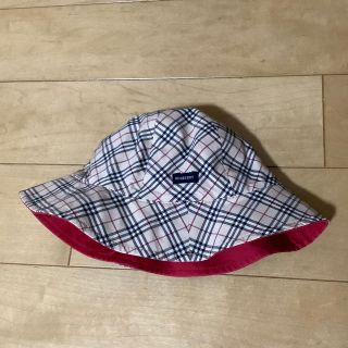 バーバリー(BURBERRY)のバーバリー　リバーシブルハット　サイズ48cmくらい(帽子)