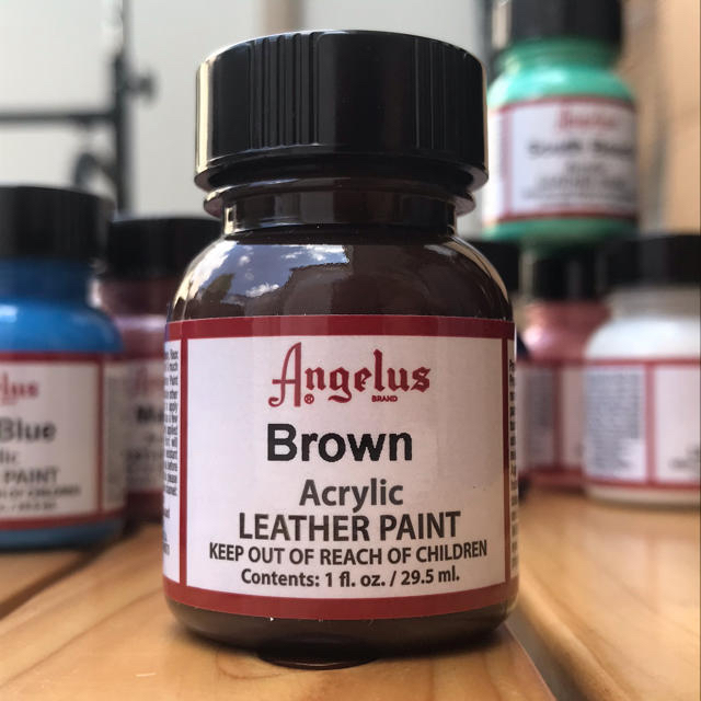 Angelus paint【Brown ブラウン 茶色】アンジェラスペイント エンタメ/ホビーのアート用品(絵の具/ポスターカラー)の商品写真