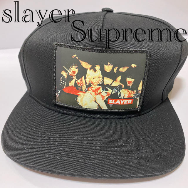 Supreme×slayer cap