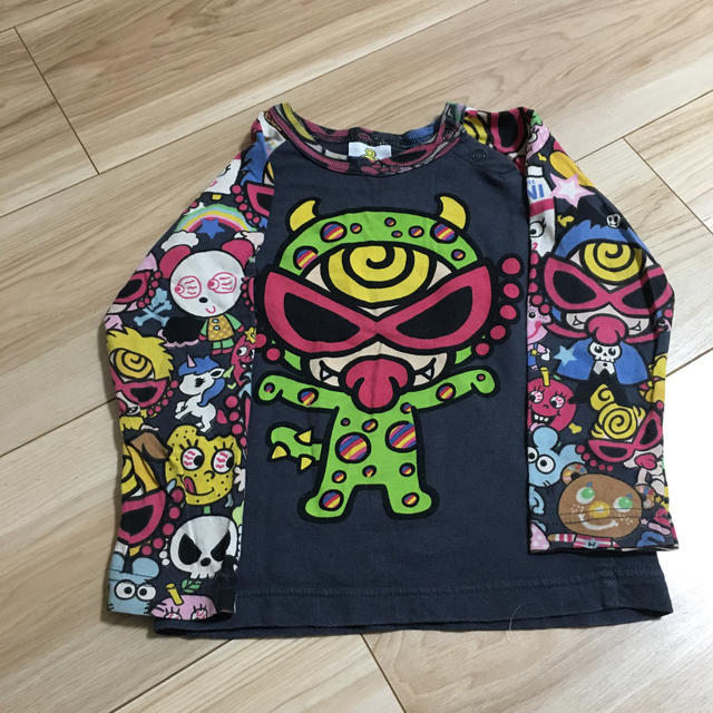 HYSTERIC MINI(ヒステリックミニ)のヒスミニ　80 長袖 キッズ/ベビー/マタニティのベビー服(~85cm)(Ｔシャツ)の商品写真