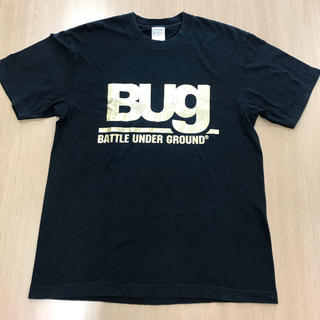BUG Tシャツ　黒×金(Tシャツ/カットソー(半袖/袖なし))