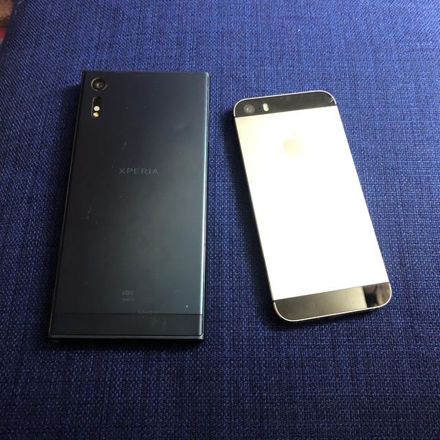 iphone 5s＆Xperia xz 1