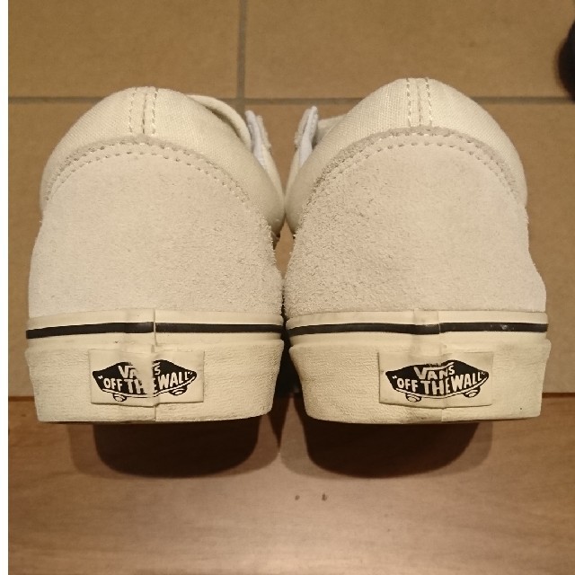 VANS(ヴァンズ)の★専用出品★バンズ オールドスクールOLDSKOOL ベルクロ ホワイト 白 メンズの靴/シューズ(スニーカー)の商品写真