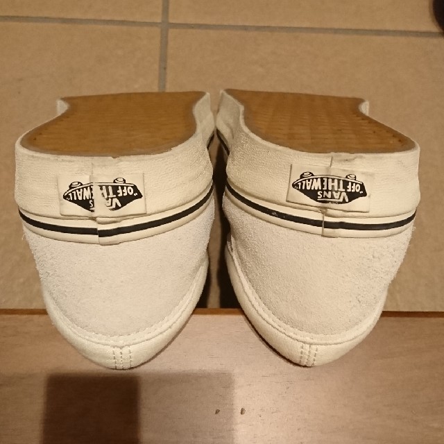 VANS(ヴァンズ)の★専用出品★バンズ オールドスクールOLDSKOOL ベルクロ ホワイト 白 メンズの靴/シューズ(スニーカー)の商品写真