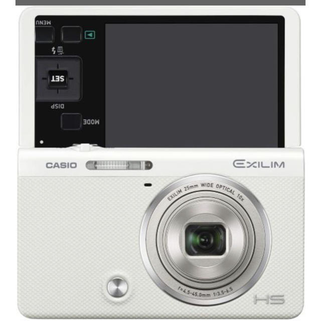 CASIO(カシオ)のCASIO HIGH SPEED EXILIM EX-ZR70WE スマホ/家電/カメラのカメラ(コンパクトデジタルカメラ)の商品写真