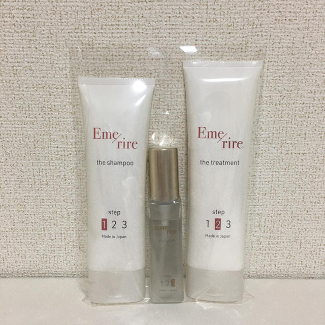 エメリル シャンプー トリートメント ヘアオイル 3点セット Emerire