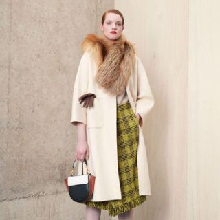 ドゥロワー(Drawer)のドゥロワー 2018AW ノーカラーコート(ロングコート)